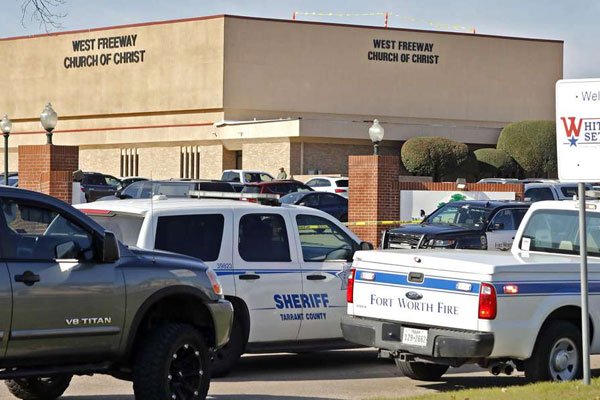 Churchgoers Kill Gunman Who Shot 2 During Texas Service