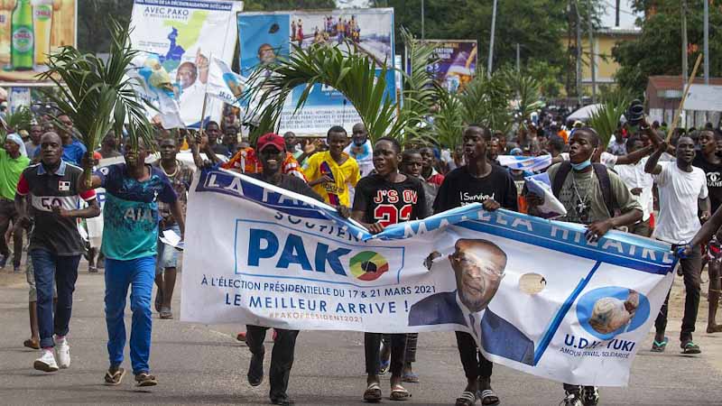 CHAOS: Congo Election Marred In turmoil After Opposition Candidate Hospitalised With COVID-19