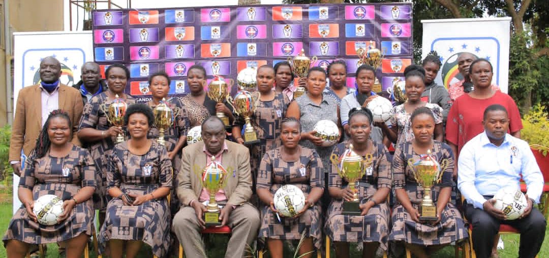 DONATION: Uganda Women’s Football Association Supports Regions With Trophies