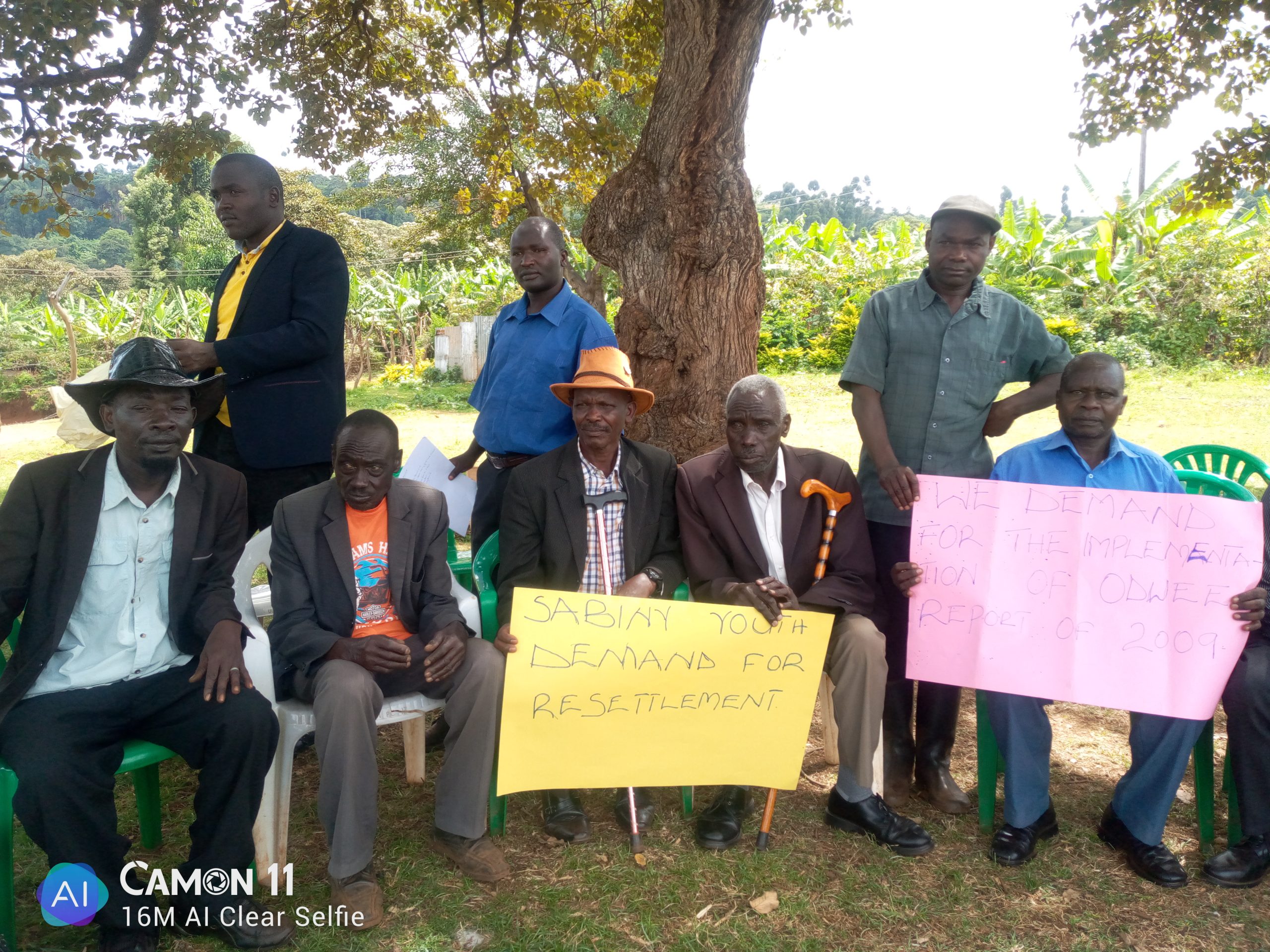 Sabinyi youth demand for land